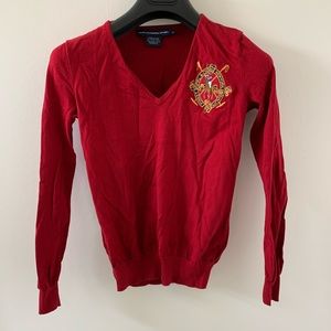 Ralph Lauren Red Sweater